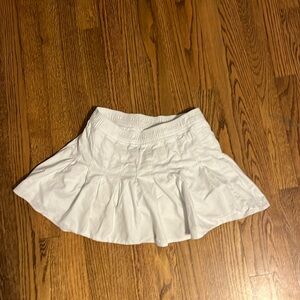 white abercrombie kids skirt
